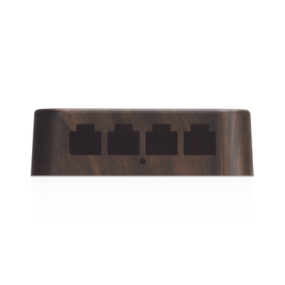 UBIQUITI - Máscara decorativa diseño estilo madera para UAP-HD-IW paquete de 3 máscaras.