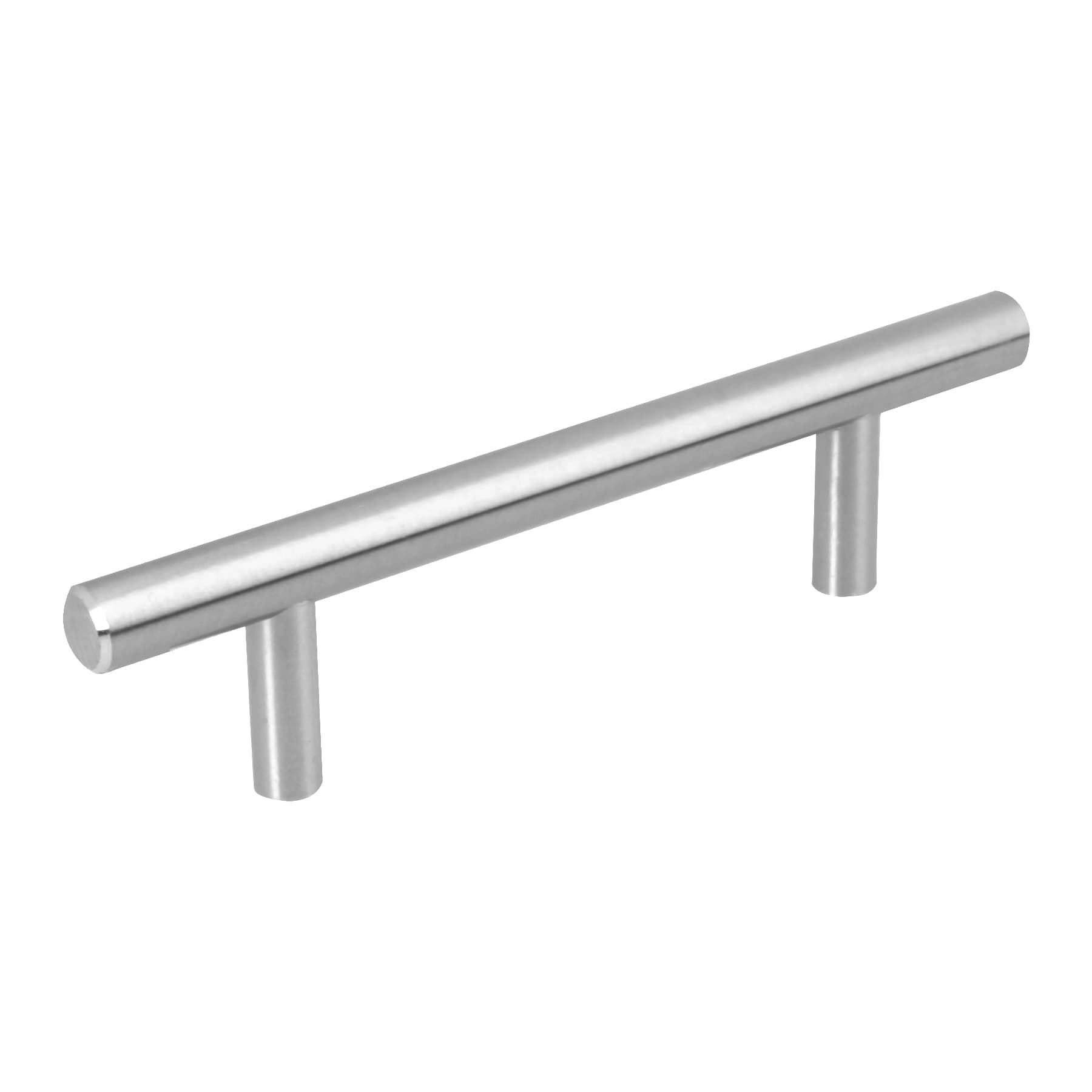 Jaladera de acero, 96mm, linea Cilindro, niquel, HERMEX