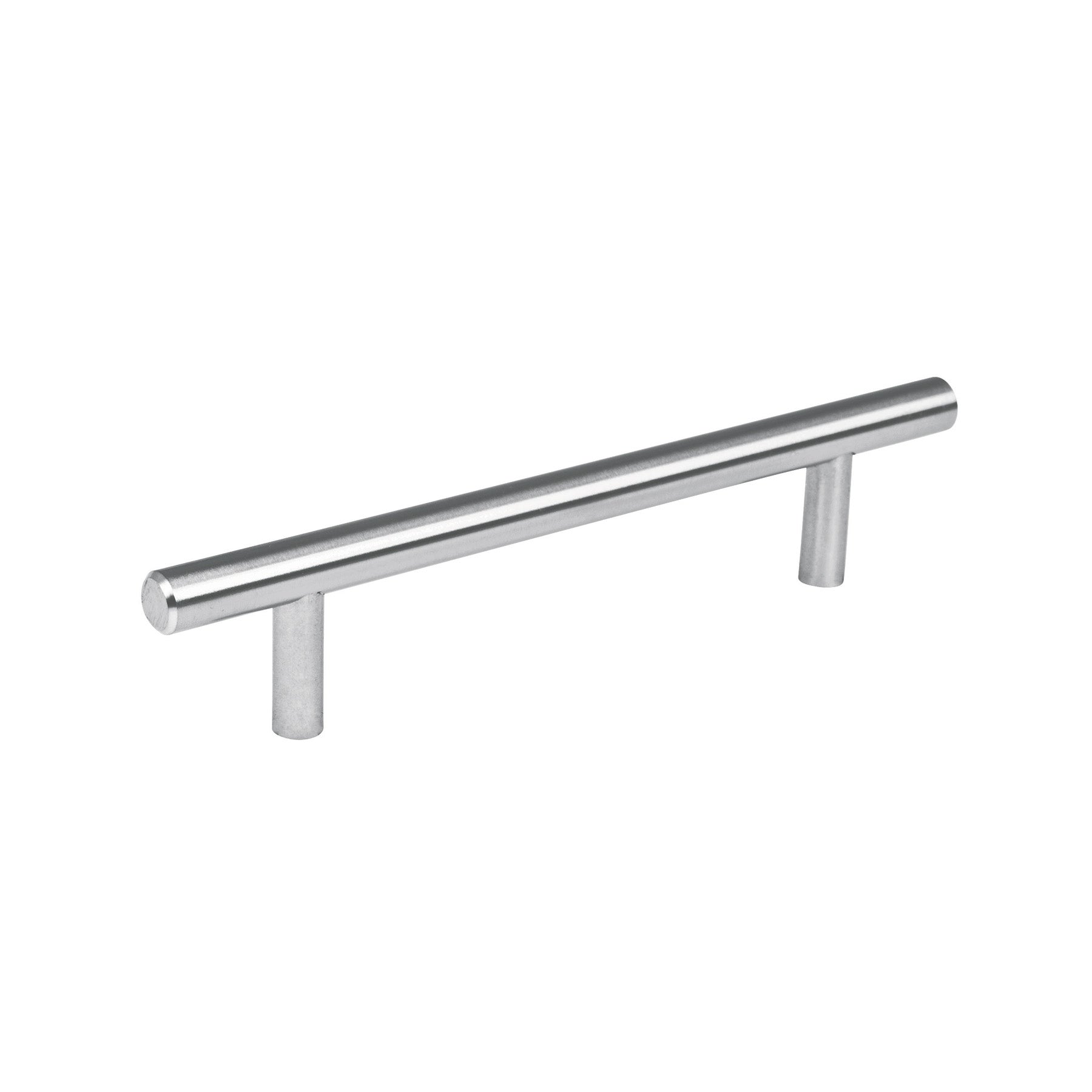 Jaladera de acero, 128mm, linea Cilindro, niquel, HERMEX