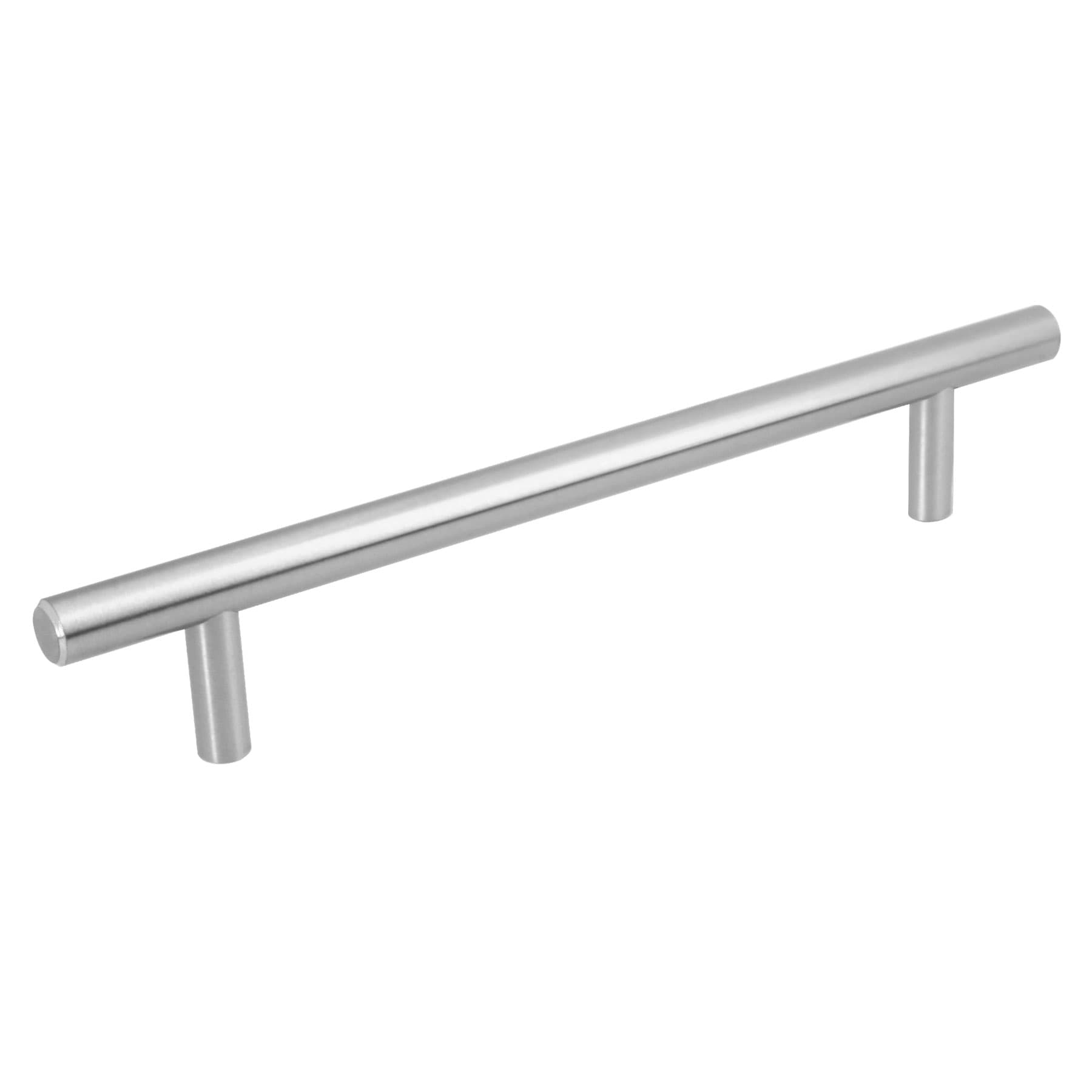 Jaladera de acero, 160mm, linea Cilindro, niquel, HERMEX