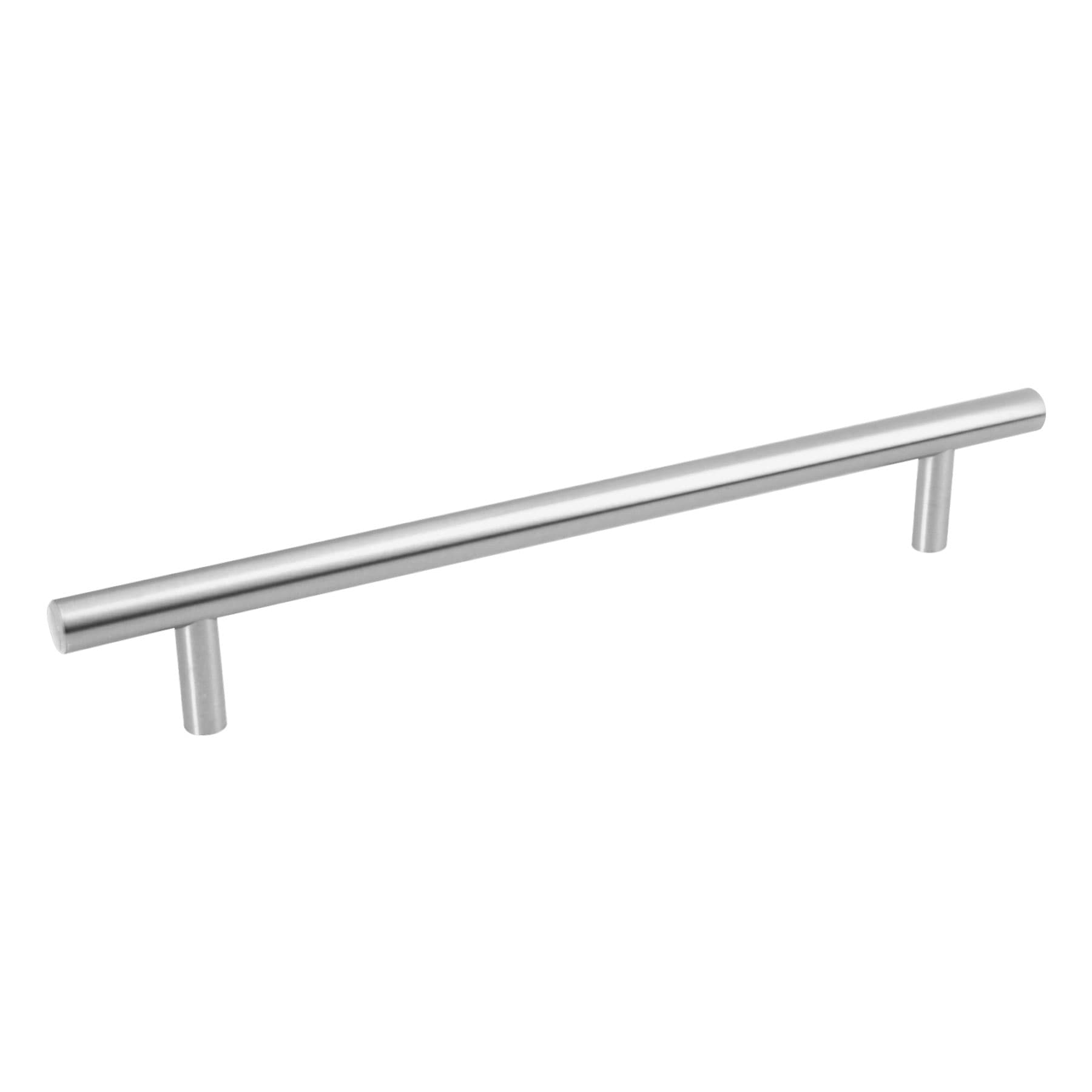 Jaladera de acero, 192mm, linea Cilindro, niquel, HERMEX