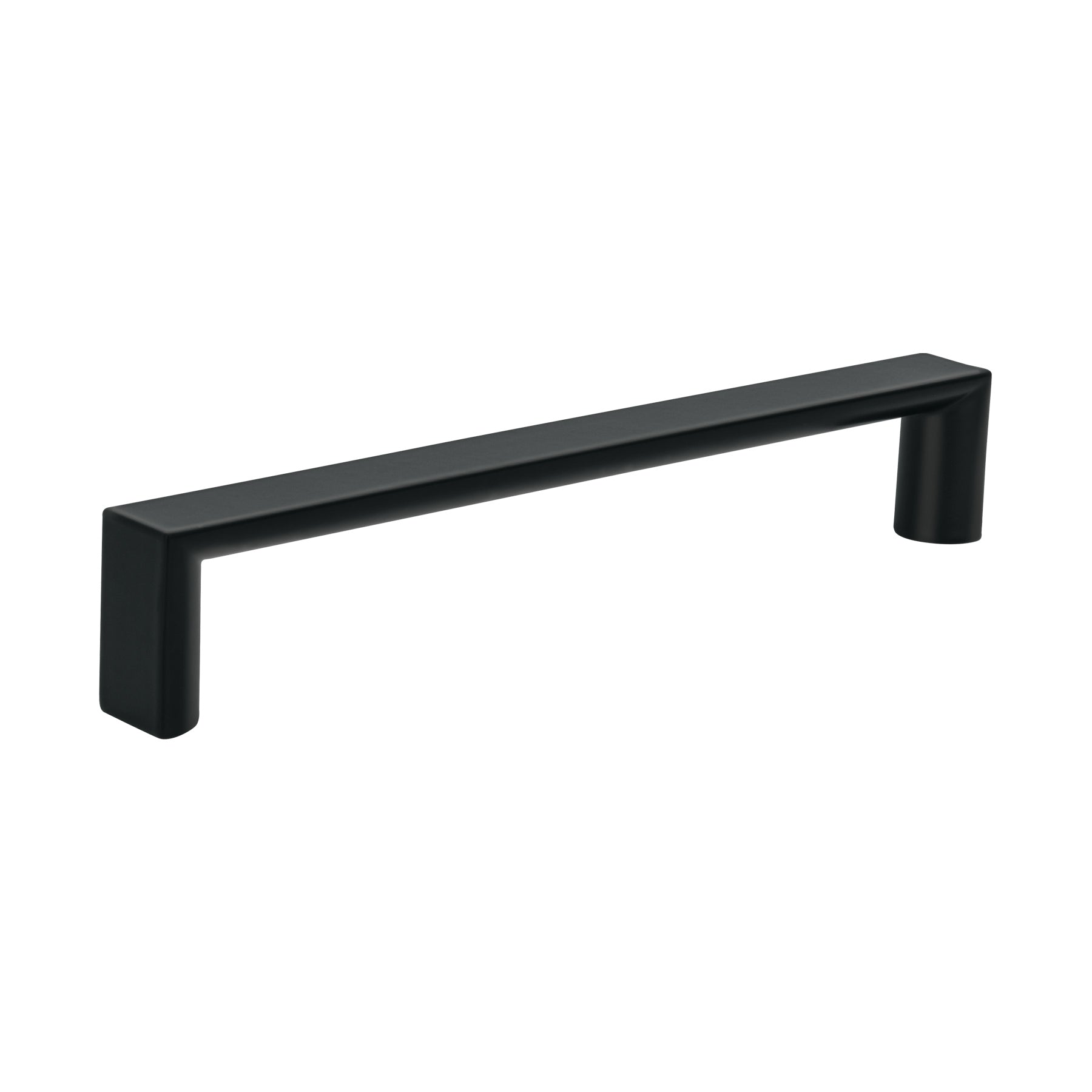 Jaladera de 128mm, linea Andamio, negro, HERMEX