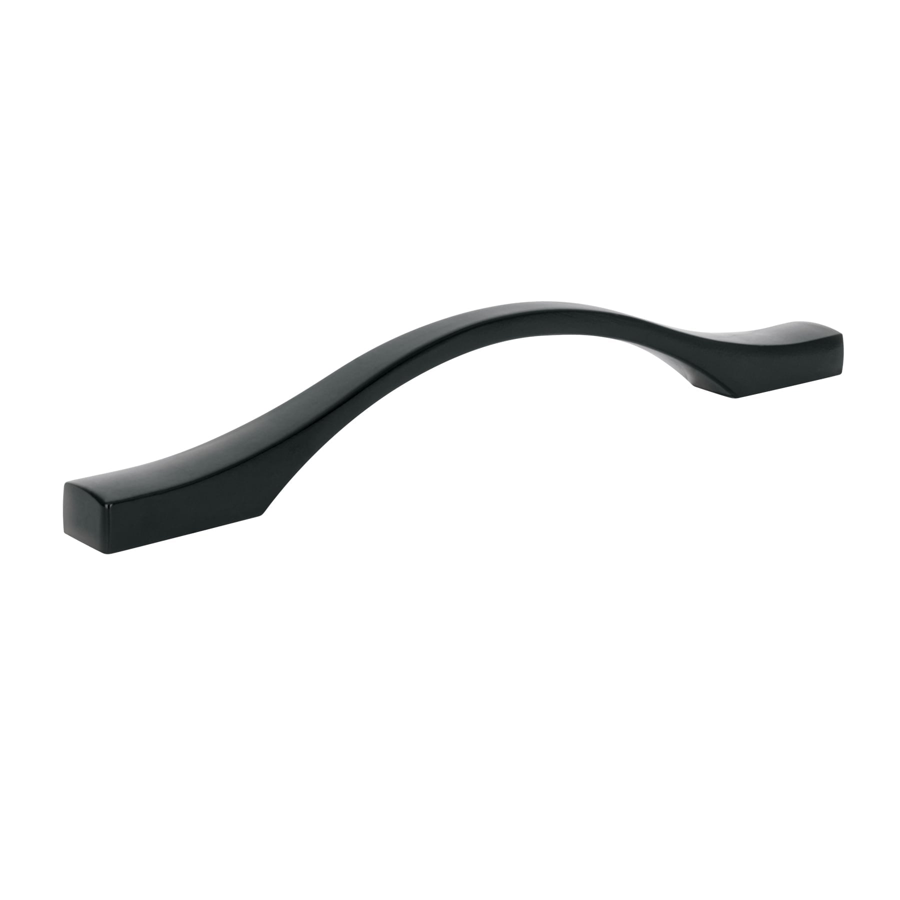 Jaladera de 128mm, linea Segovia, negro, HERMEX