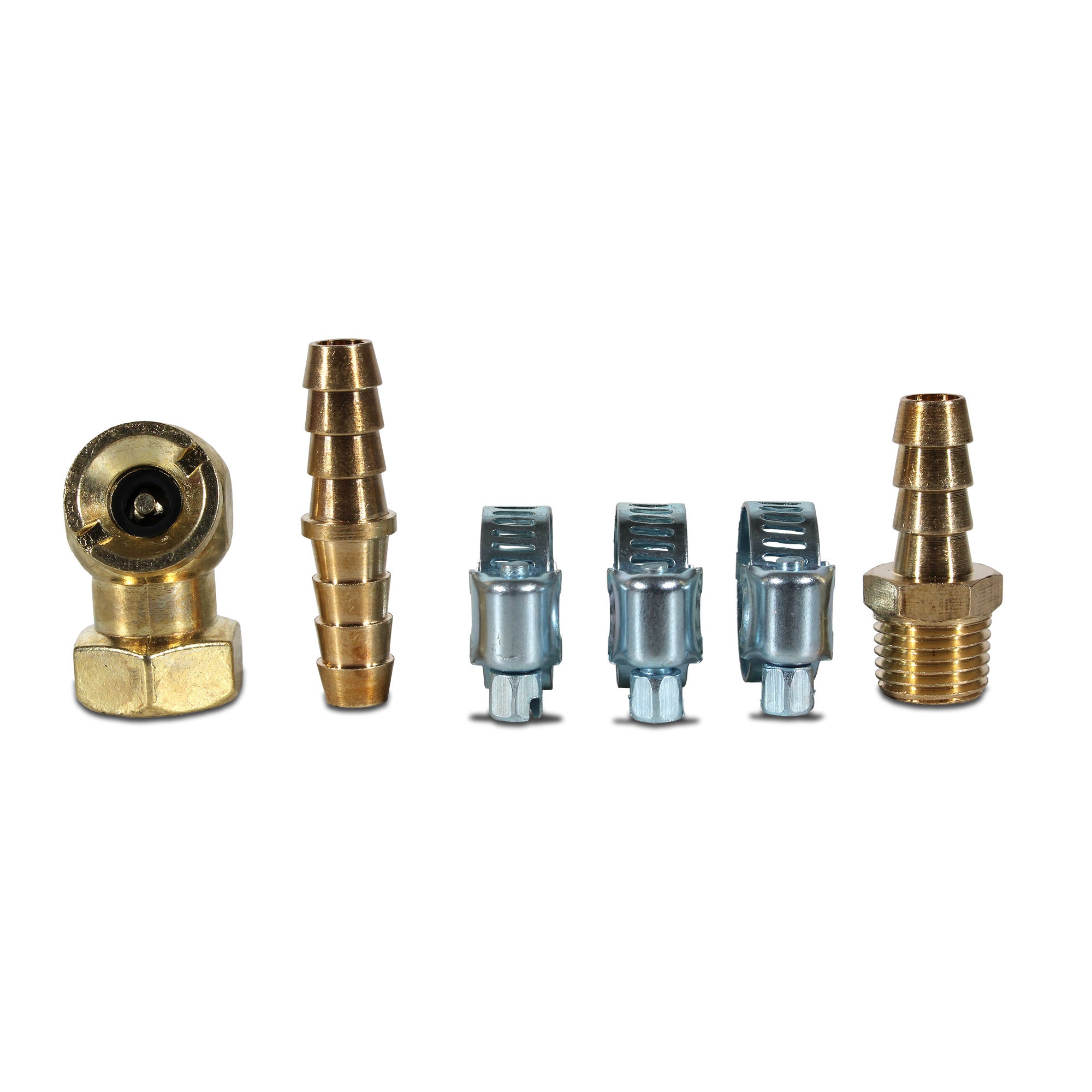 Accesorios neumáticos para manguera (6 pzas)