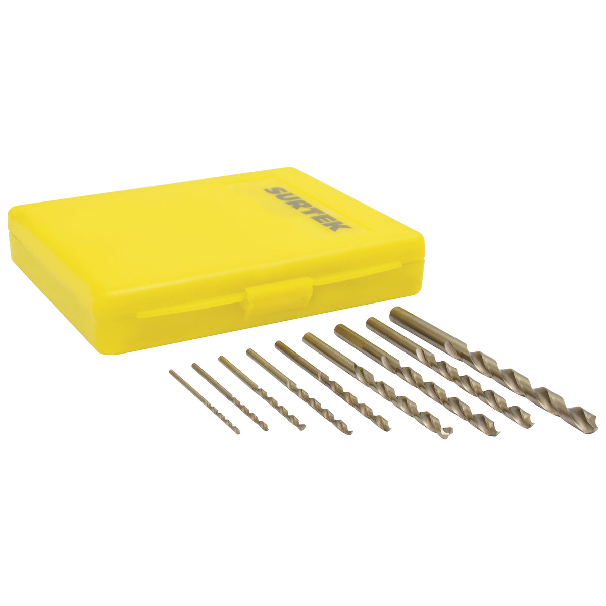 Surtek - Jgo brocas cob ac alt 10pz
