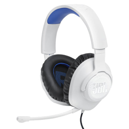 JBL - Audifonos JBL para Juegos con Cable de 3.5 mm Q100 para PlayStation Color Blanco