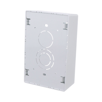 PANDUIT - Caja de Pared Superficial, Uso Universal con Placas de Pared, con Cinta Adhesiva, Color Blanco