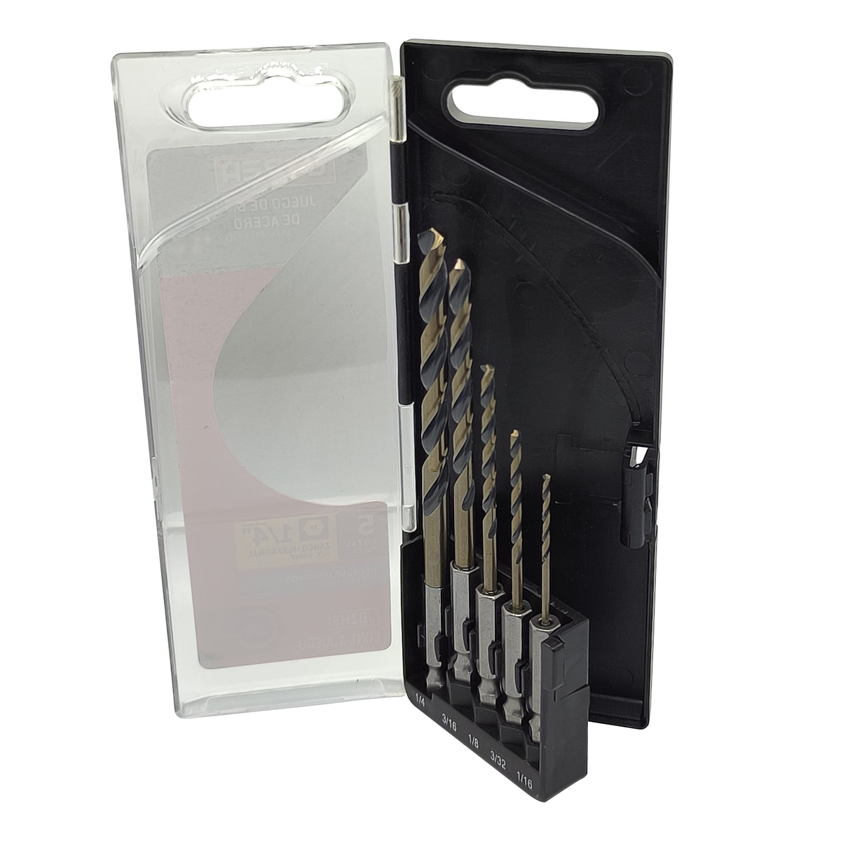 Urrea - Broca prm ac alt vel 5pz hex
