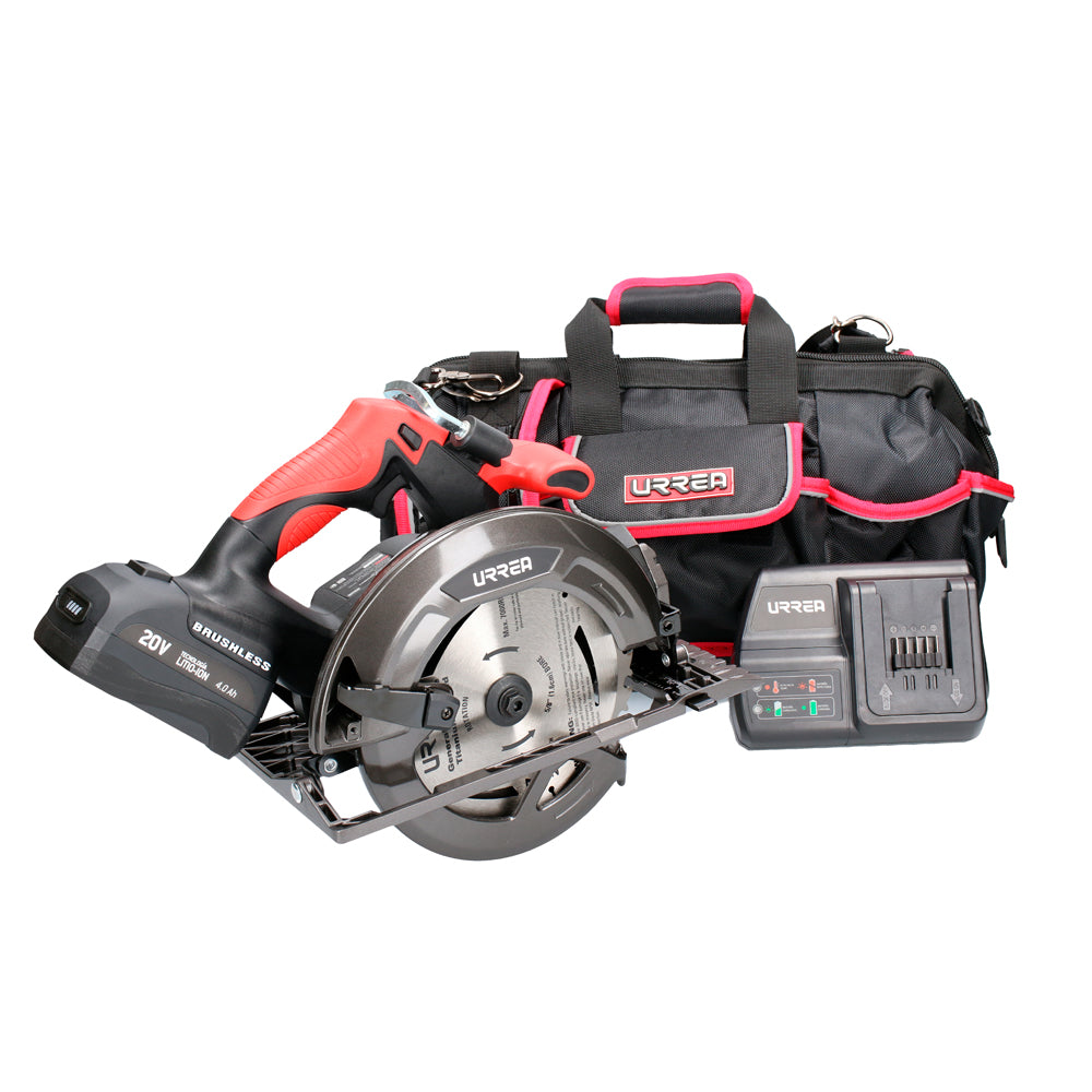 Urrea - Sierra Circular Con Batería Y Cargador 4pz