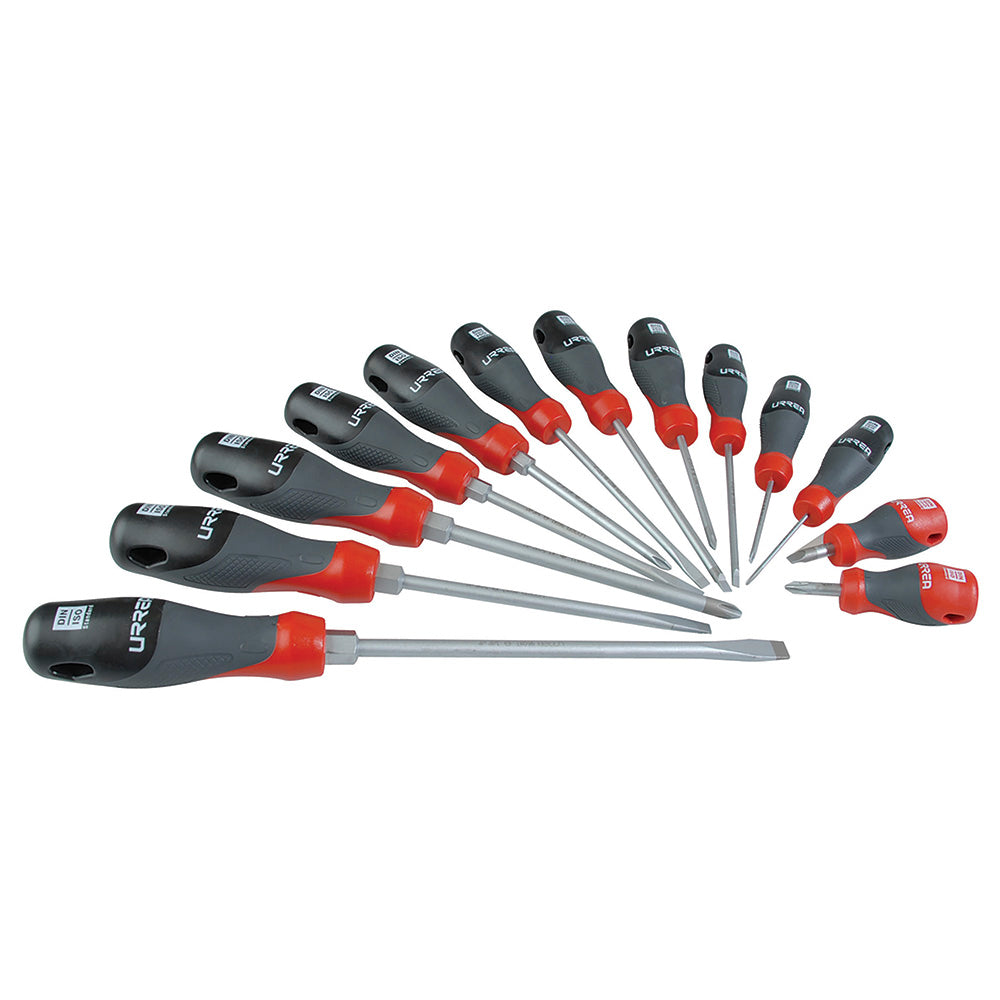 Urrea - Juego de 13 destornilladores trimaterial combinado