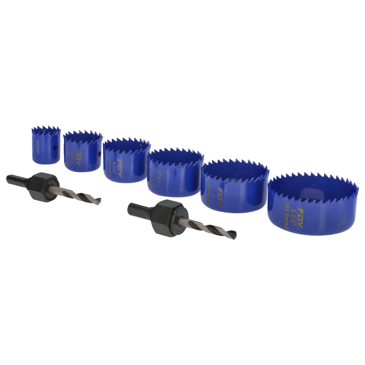 Foy - Jgo sierras cortacirculos 8pz