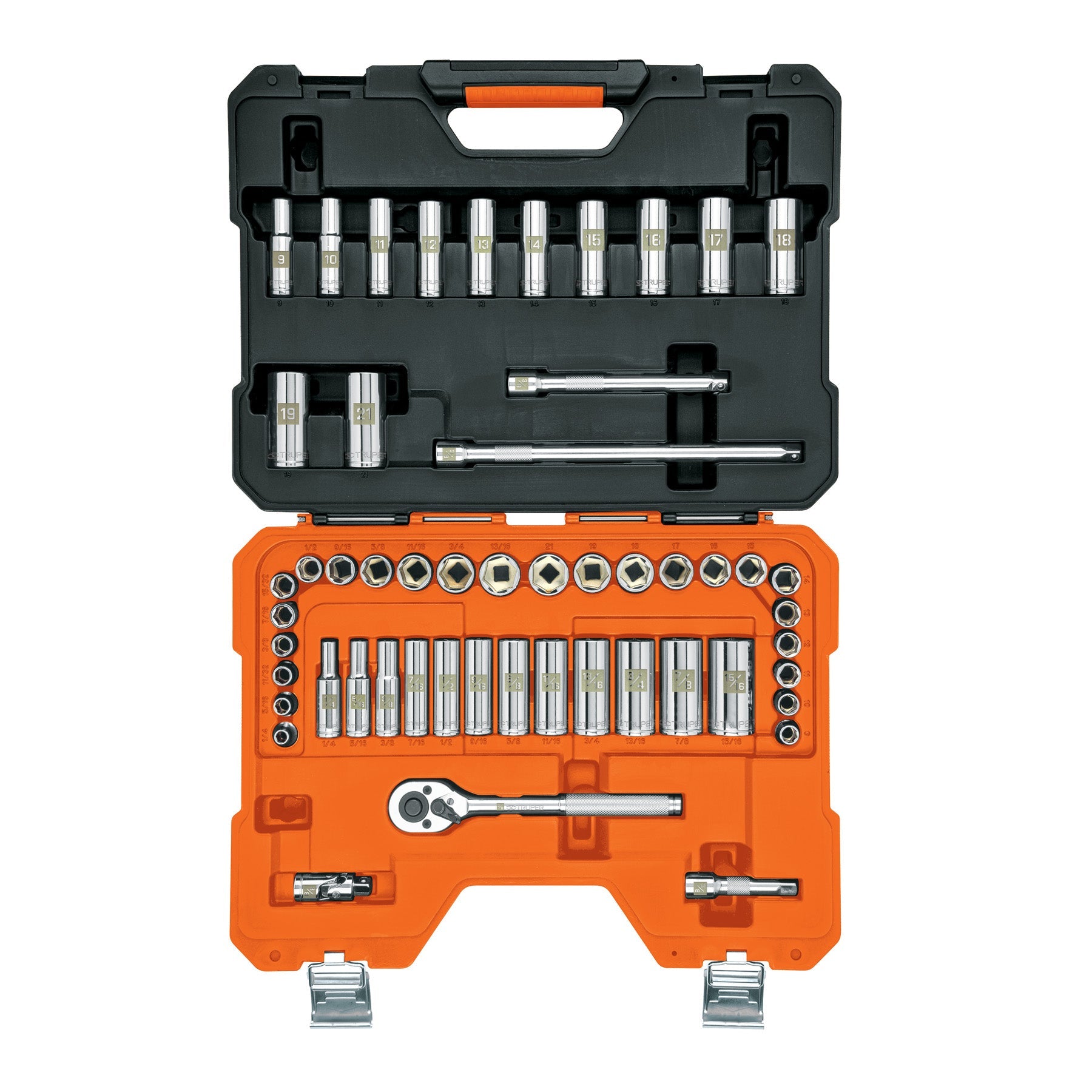 Juego de 53 herramientas cuadro 3/8' mm para mecanico