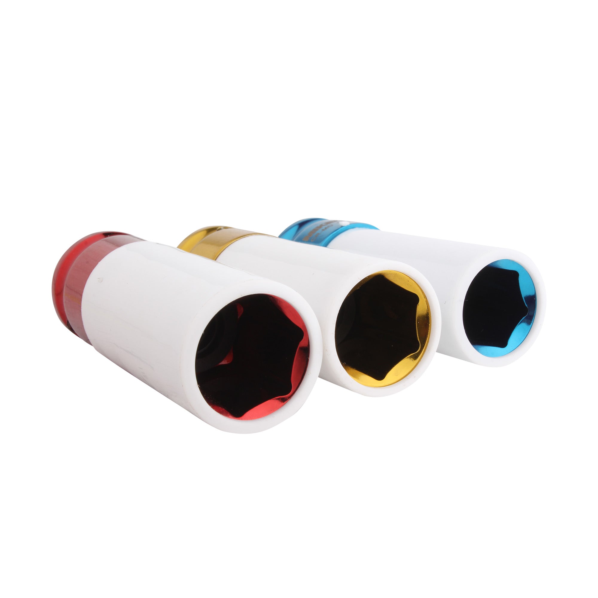 Juego dados de impacto, 3 pzas (17 mm, 19 mm & 21 mm)