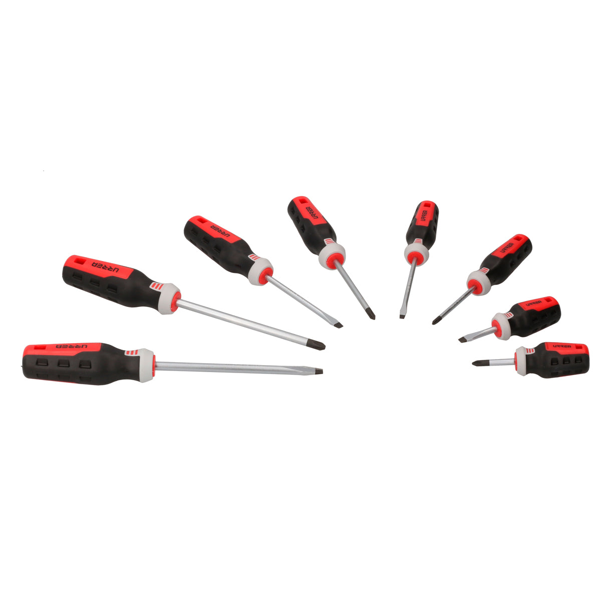 Urrea - Juego de destornilladores trimaterial 8pz blis