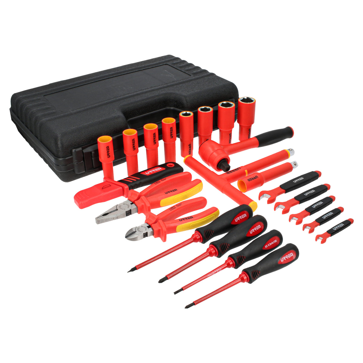 Urrea - Juego combinado de herramienta s para electricista 1000V métrico, 23pz