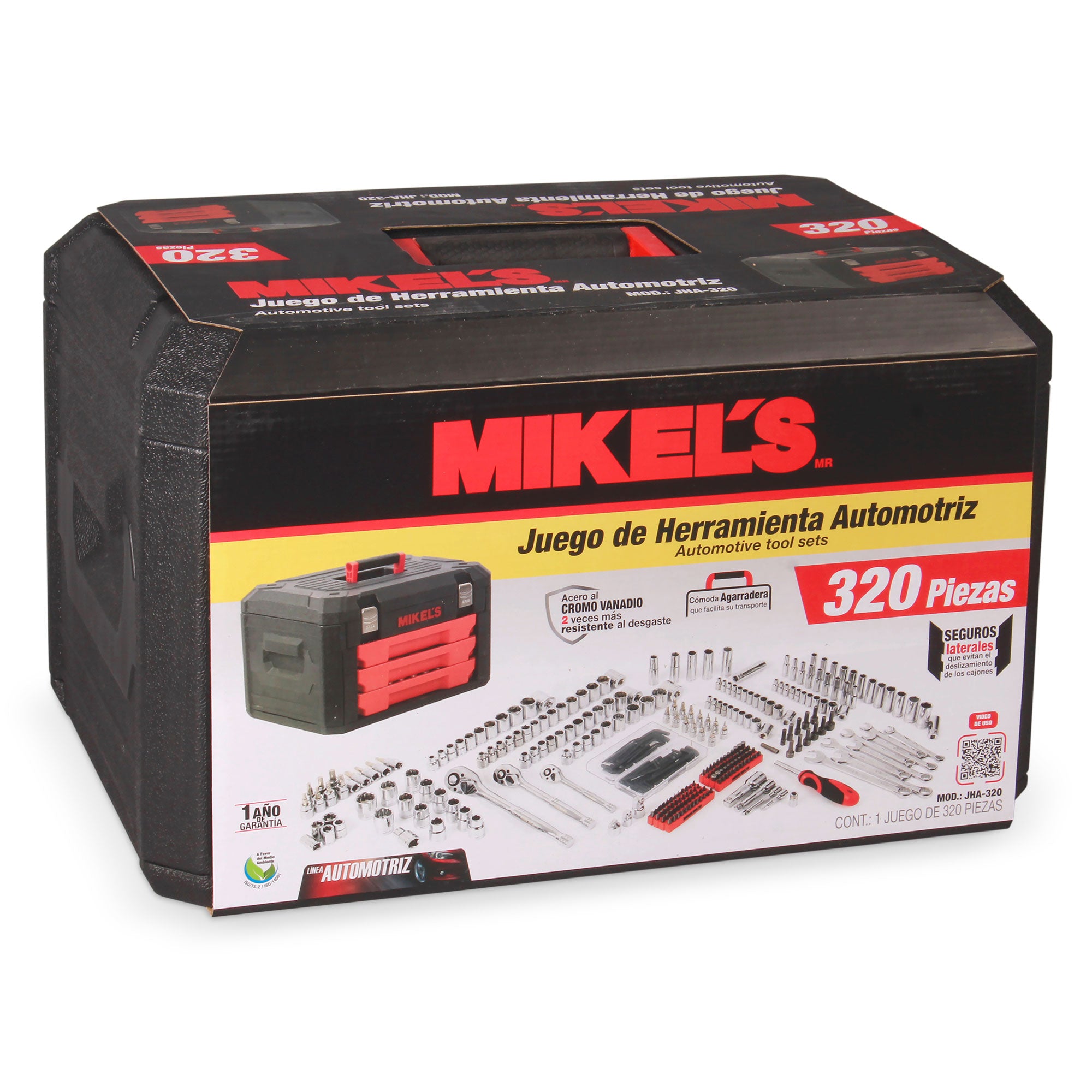Kit juego de herramienta automotriz (320 pzas)
