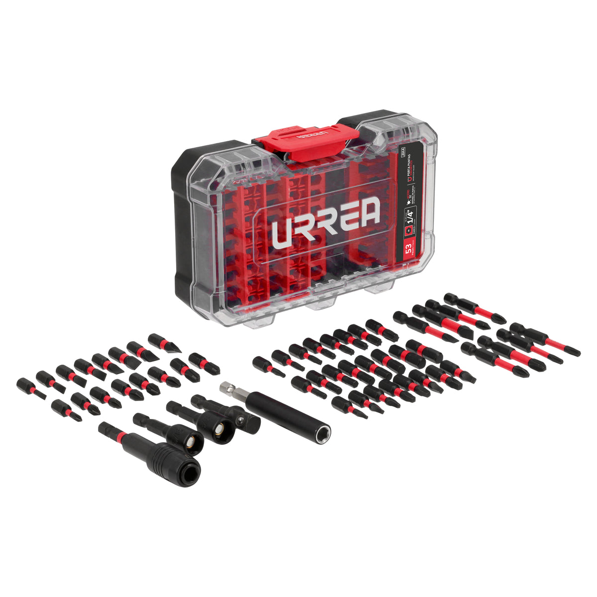 Urrea - Juego de puntas de destornillador de impacto, 53 piezas