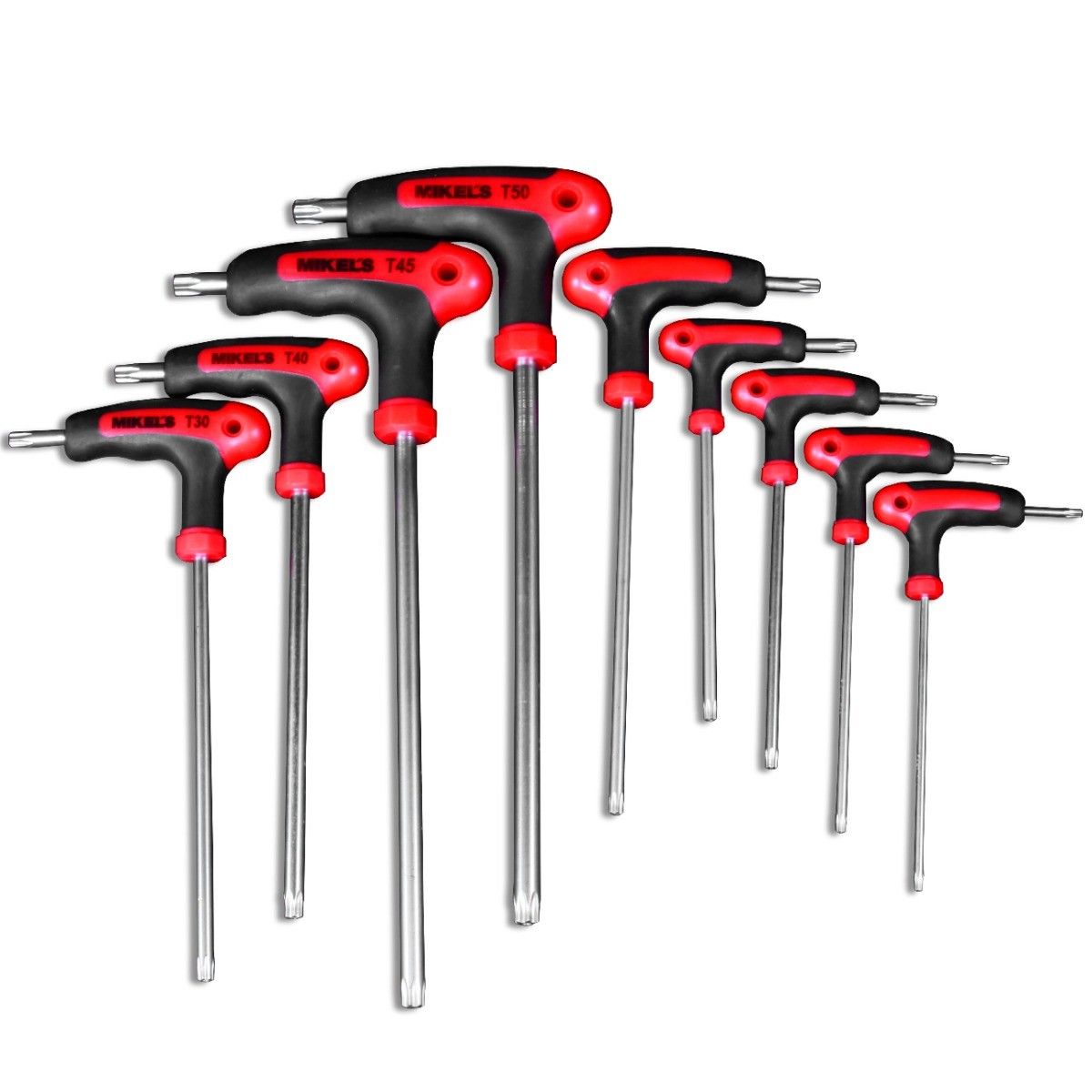Juego de llaves  torx®, mango "T"