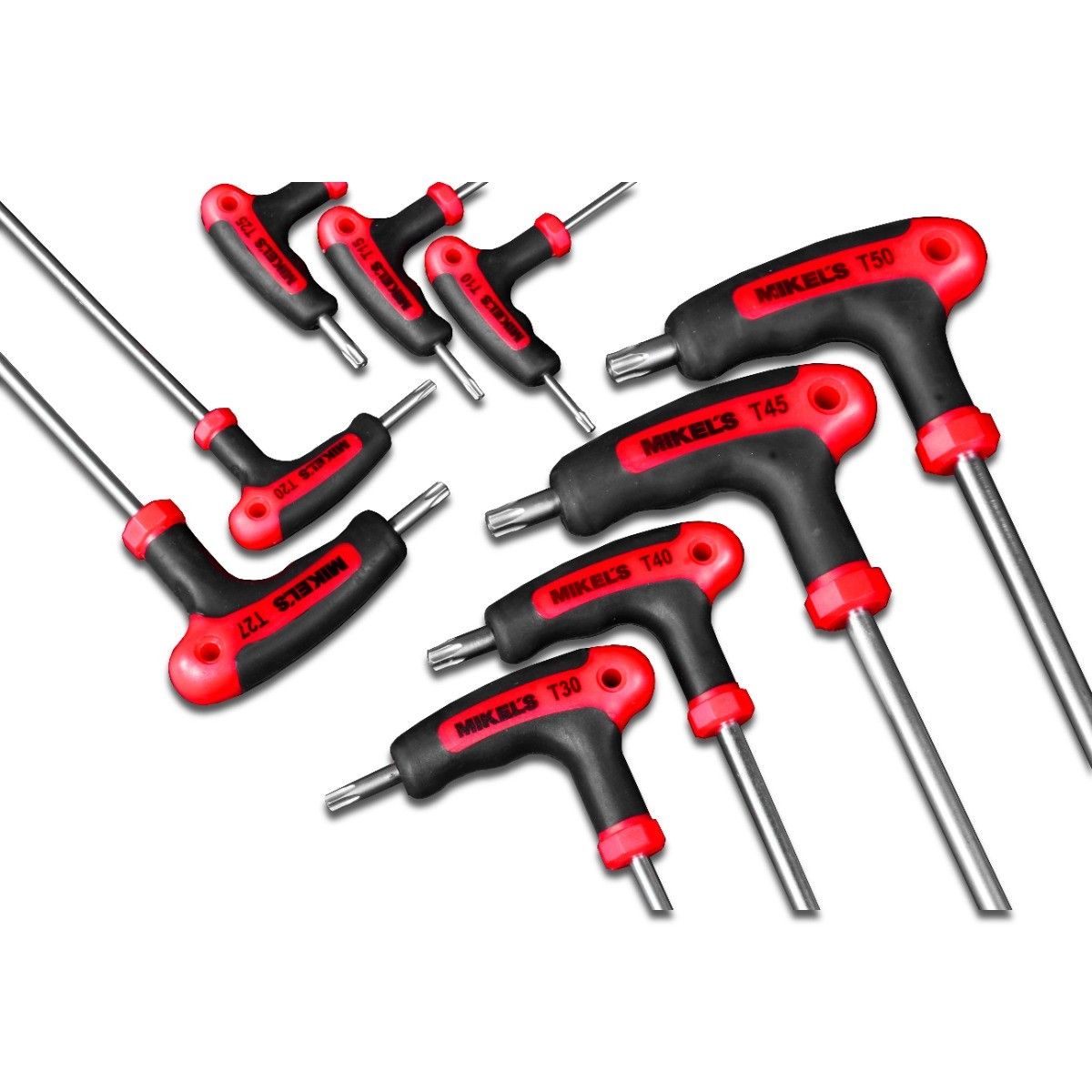 Juego de llaves  torx®, mango "T"