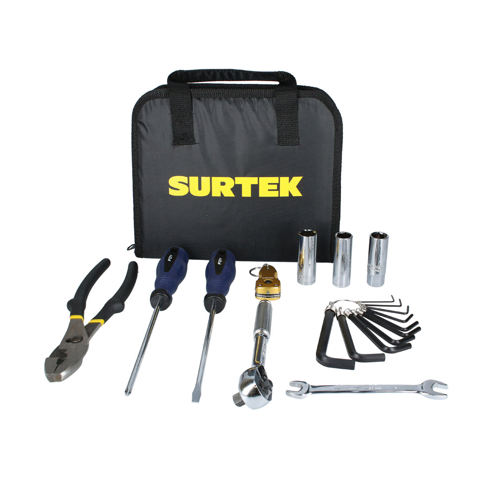 Surtek - Juego De 11 Herramientas Para Motocicleta