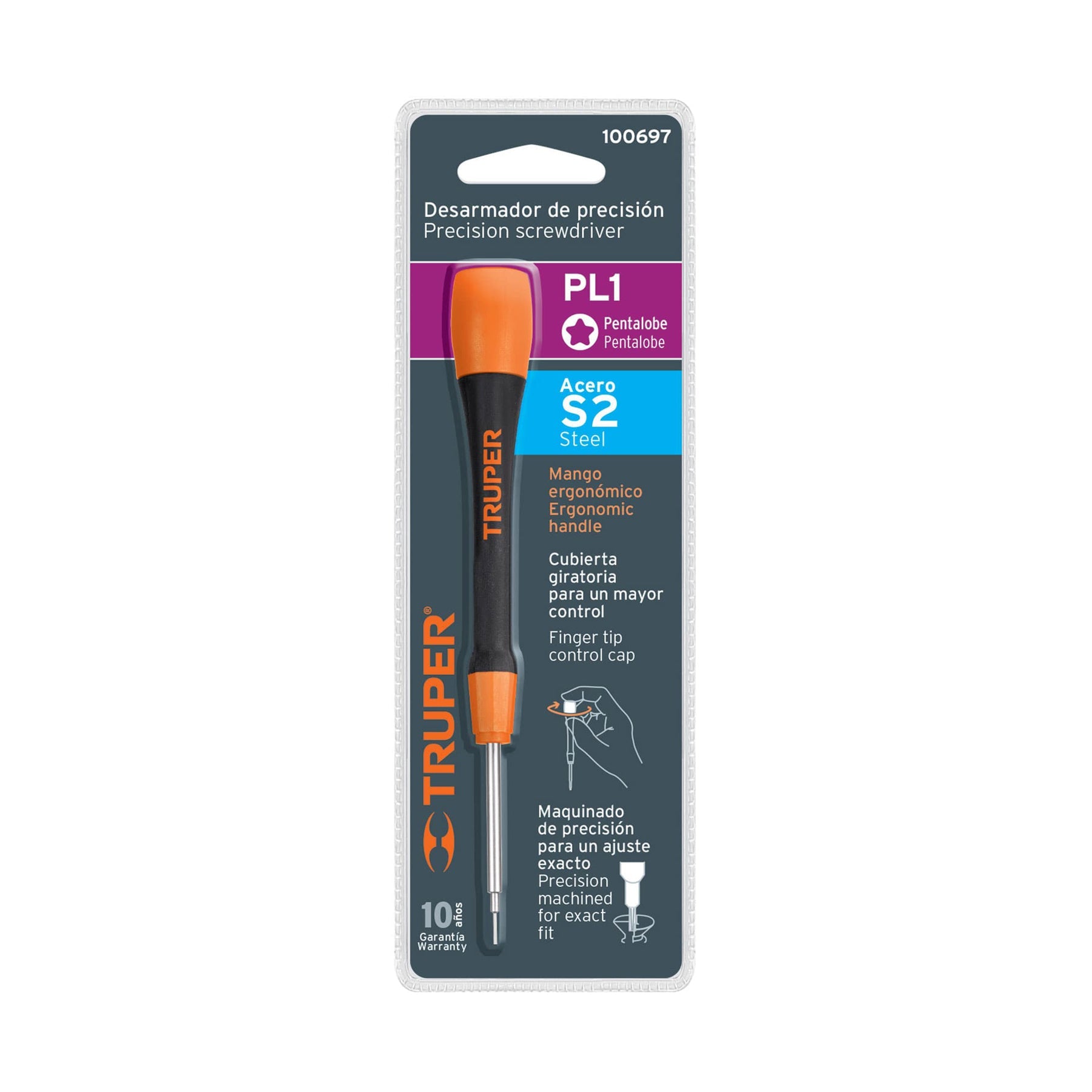 Desarmador de precision pentalobe PL1 mango ergonomico