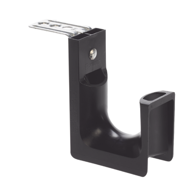 PANDUIT - Sujetador STRONGHOLD tipo J (J-Hook), Con Soporte para Montaje en Techo, Para 46 Cables Cat6, Nylon 6.6, Color Negro, 1 pieza
