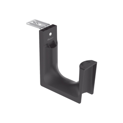 PANDUIT - Sujetador STRONGHOLD tipo J (J-Hook), Con Soporte para Montaje en Techo, Para 180 Cables Cat6, Nylon 6.6, Color Negro, 10 piezas