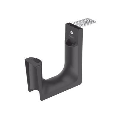 PANDUIT - Sujetador STRONGHOLD tipo J (J-Hook), Con Soporte para Montaje en Techo, Para 180 Cables Cat6, Nylon 6.6, Color Negro, 10 piezas