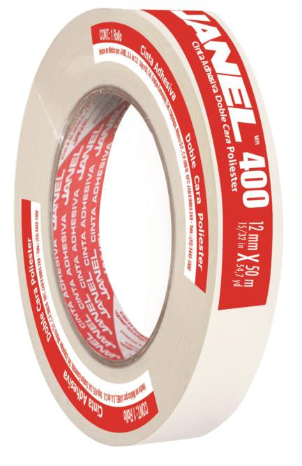 JANEL - CINTA JANEL DOBLE CAPA 12X50 MTS POLIESTER PZA