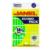 JANEL - Etiquetas Adhesivas Janel Econopack Fluorescente 13x38mm Color Verde Sobre C/400