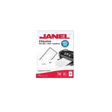 JANEL - ETIQUETA JANEL LASER J-5260 25X67 MM C/750