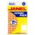 JANEL - Etiquetas Adhesivas Janel Econopack No 4 Naranja 8mm x 20mm C/1008 Etiquetas por Sobre