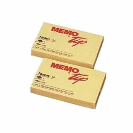 JANEL - NOTAS ADHESIVAS JANEL MEMO TIP 2X3 AMARILLA 100H C/12