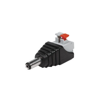 EPCOM TITANIUM - Adaptador Tipo Jack de 3.5 mm Macho Polarizado de 12 Vcc con Terminales de Presión