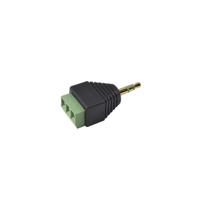 EPCOM POWERLINE - Adaptador para Audio y Video de 3.5 mm con Terminal Atornillable