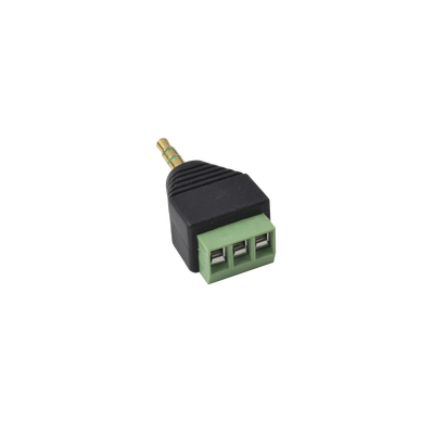 EPCOM POWERLINE - Adaptador para Audio y Video de 3.5 mm con Terminal Atornillable