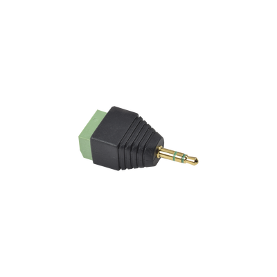 EPCOM POWERLINE - Adaptador para Audio y Video de 3.5 mm con Terminal Atornillable