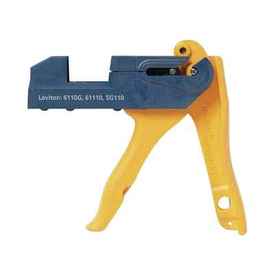 FLUKE NETWORKS - Herramienta de Terminación JackRapid?, Para Conectores de Impacto 110 de Leviton 61110, 5G110, y 6110G