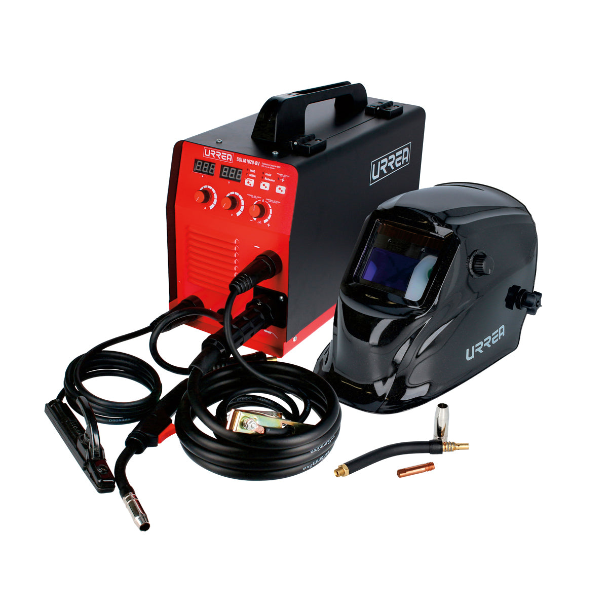 Urrea - Juego De Soldadora Inverter Micro Alambre Con Careta 5pz