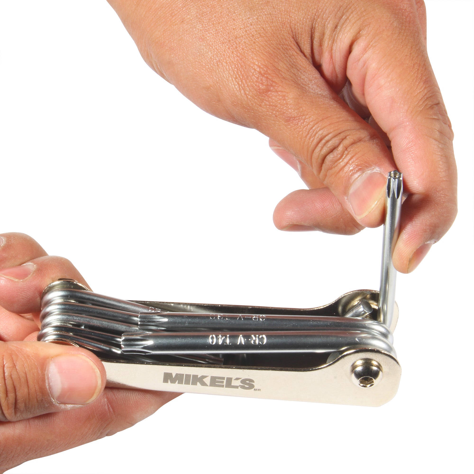 Juego de llaves torx®, tipo navaja (8 pzas)