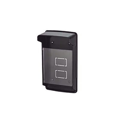 ACCESSPRO - Carcasa Protectora Universal Color Negro con Tapadera de Acrílico / Medidas 245 × 143 × 83 mm / Compatible con Múltiples Modelos de Control de Acceso