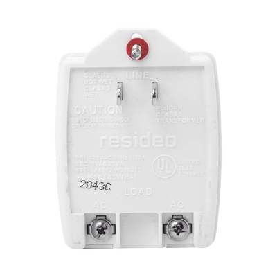 HONEYWELL - Transformador de Pared 9 Vca, 25 VA.