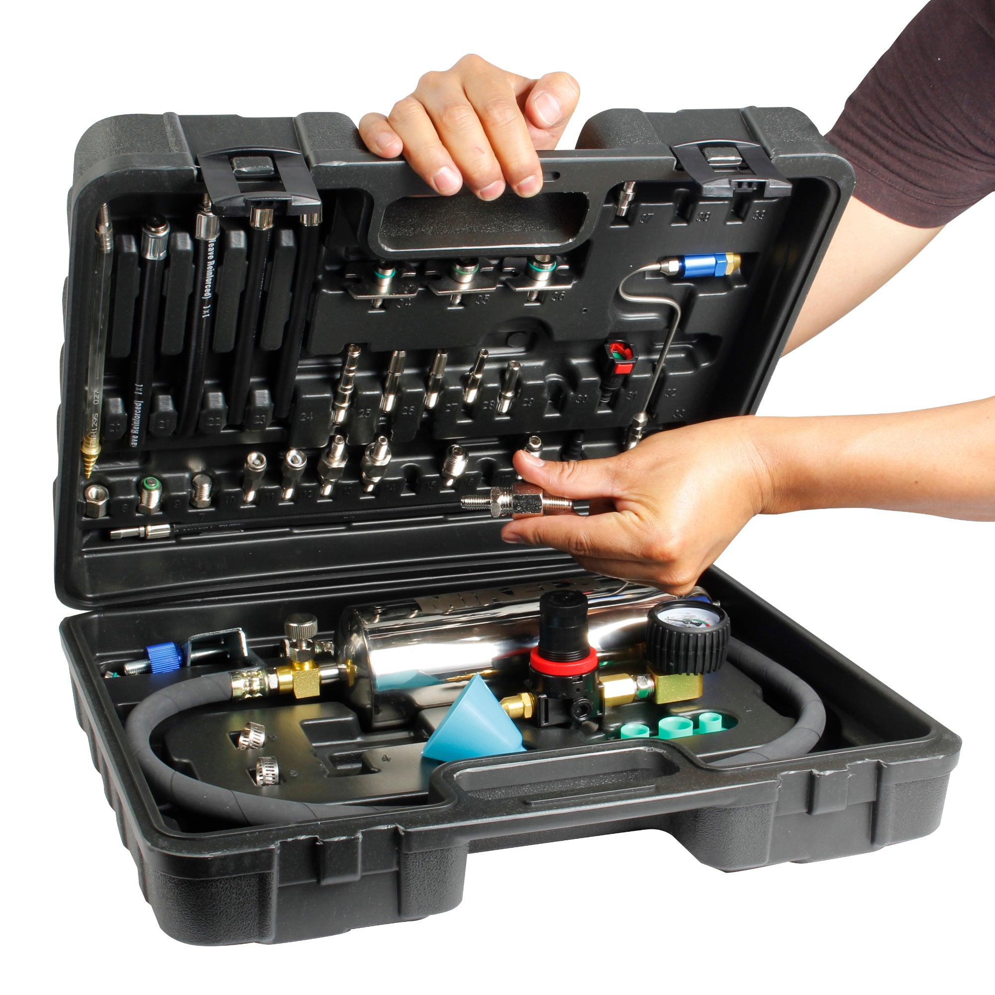 Kit juego de limpieza de inyectores con boya