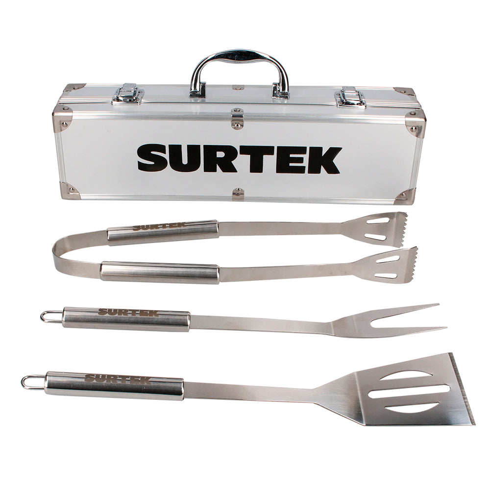 Surtek - Kit de asado c/accesorios 3pza