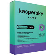 KASPERSKY - Licencia Antivirus Kaspersky Plus 1 Año 5 Dispositivos