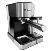 KOBLENZ - Cafetera Koblenz CKM-1350 en Color Negro con Acero Inoxidable Prepara Café Espresso Capiccino y Late 1350 Watts