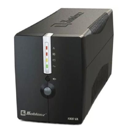 KOBLENZ - Regulador Koblenz 10017 NoBreak USB/R 1000VA/500 Respaldo 60 Minutos 8 Contactos Garantía 3 Años