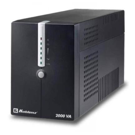 KOBLENZ - UPS Koblenz 20012 USB/R Línea Pro 2KVA/1200W 8 Contactos 6 LEDS