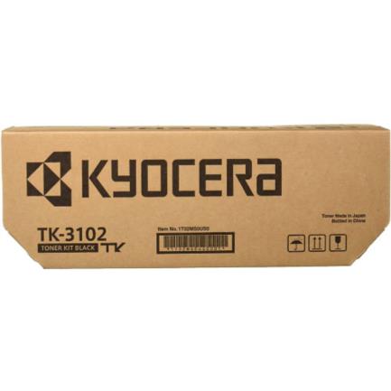 KYOCERA - Tóner Kyocera TK-3102 12.5K Páginas Compatible FS-2100DN/M3040idn/M3540idn Color Negro