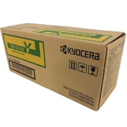 KYOCERA - Tóner Kyocera TK-5142Y Compatible P6130cdn/M6030cdn/M6530cdn Color Amarillo